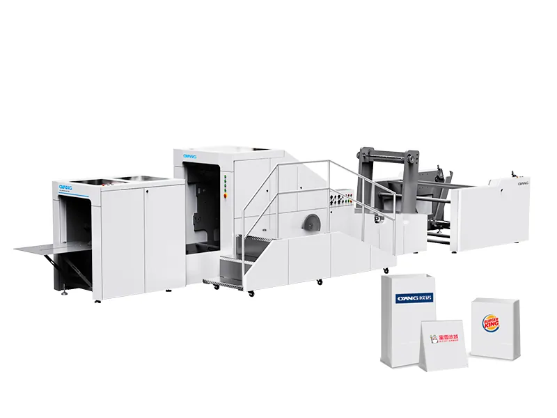 B Series Square Bottom Paper Bag Machine Without Handle
