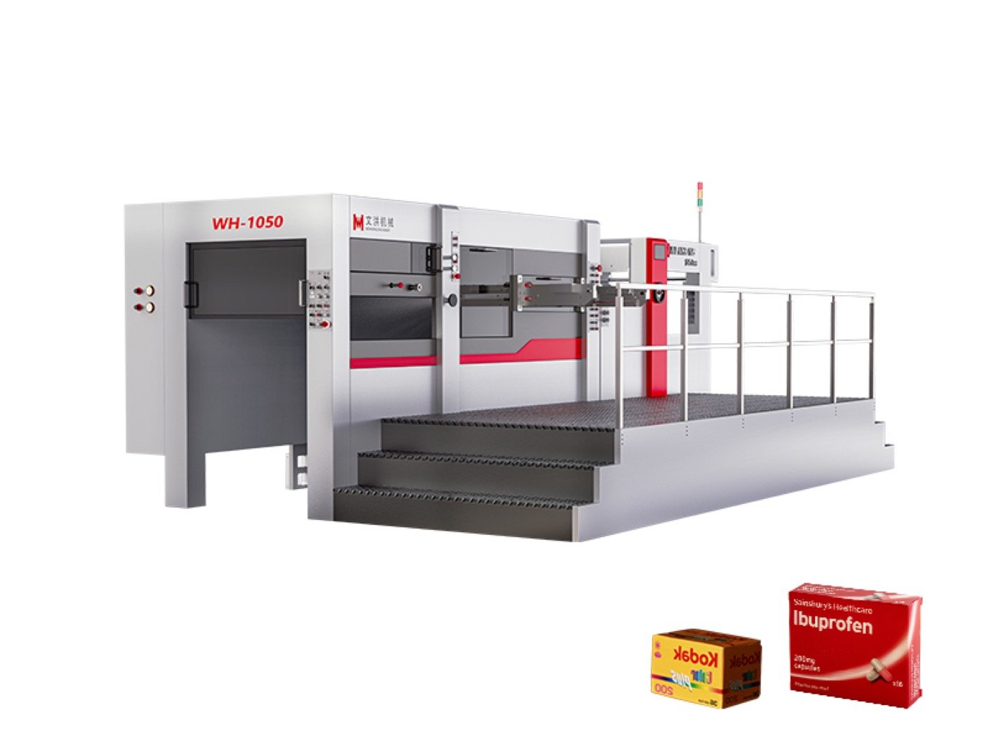 Oyang WH 1050SS Die Cutting + Stripping Machine