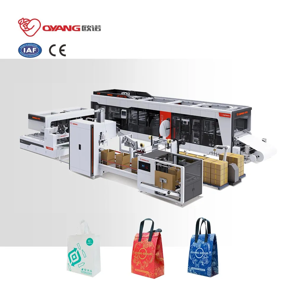 Automatic Non-Woven Box Bag Making Machine